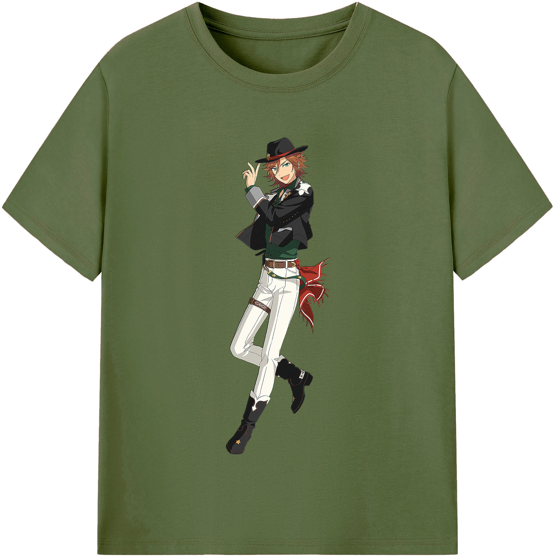 （画像用） あんさんぶるスターズ! Ensemble Stars 綿100％半袖Tシャツ（フロントプリント）